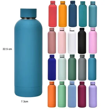 Garrafas Botella De Agua Gym 500ml Double Wall Insulated Stainless ...