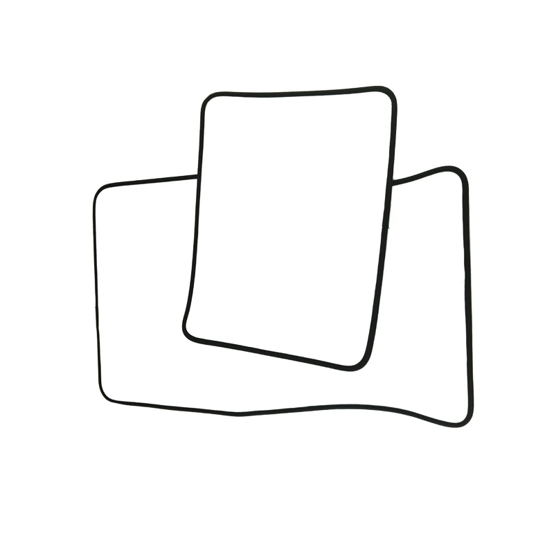 Сублимационный чистый автомобильный напольный коврик неопреновые резиновые автомобильные коврики