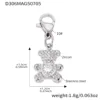 Zircon Bear - silvery