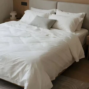 Excellent Selling Comfortable and Stylish Bed Sheet Flat Sheet Hotel Use in Customized Design Available in Cheap Price