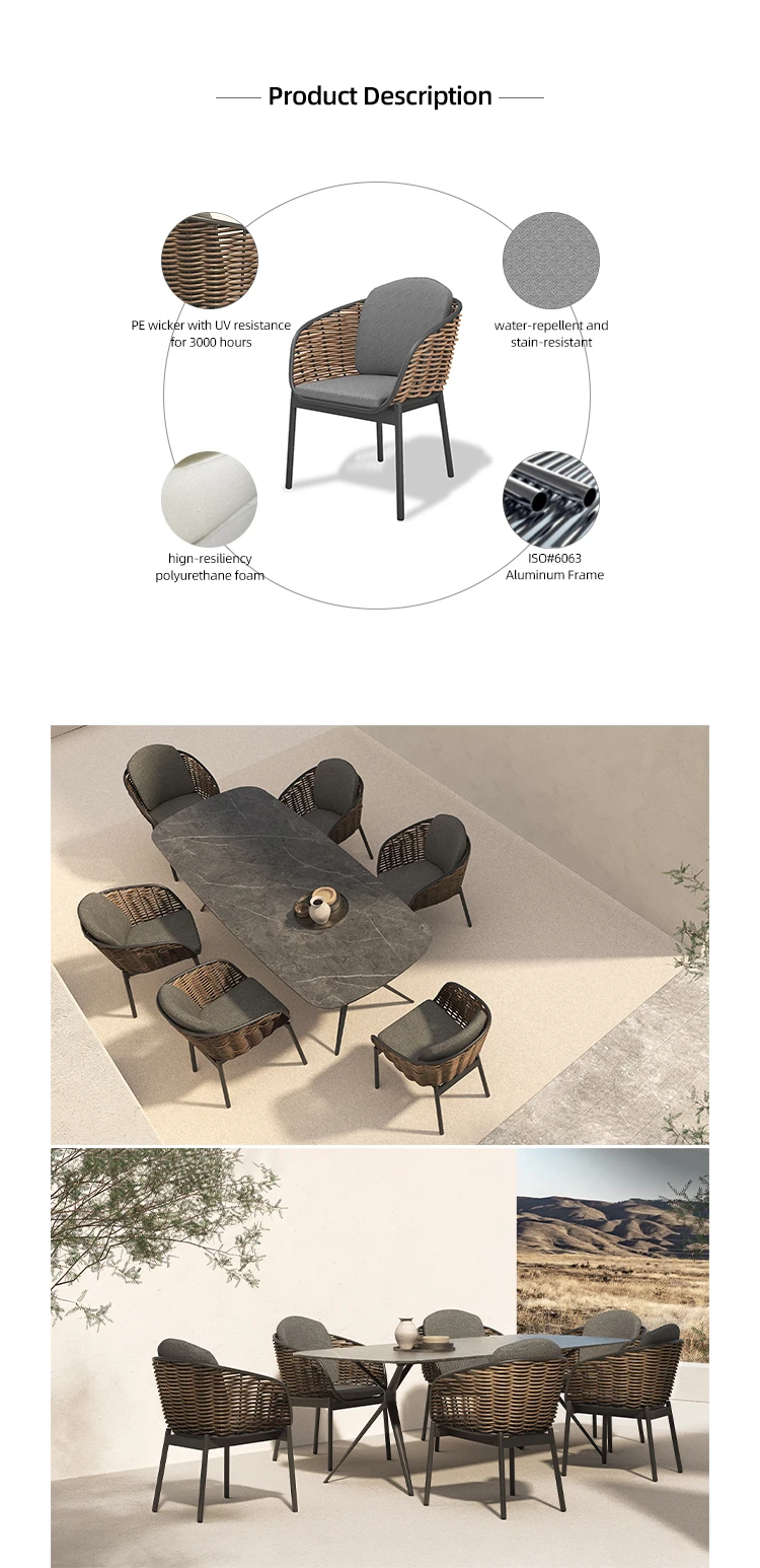 Artie Highend Outdoor Furniture Bari Outdoor Dining Set