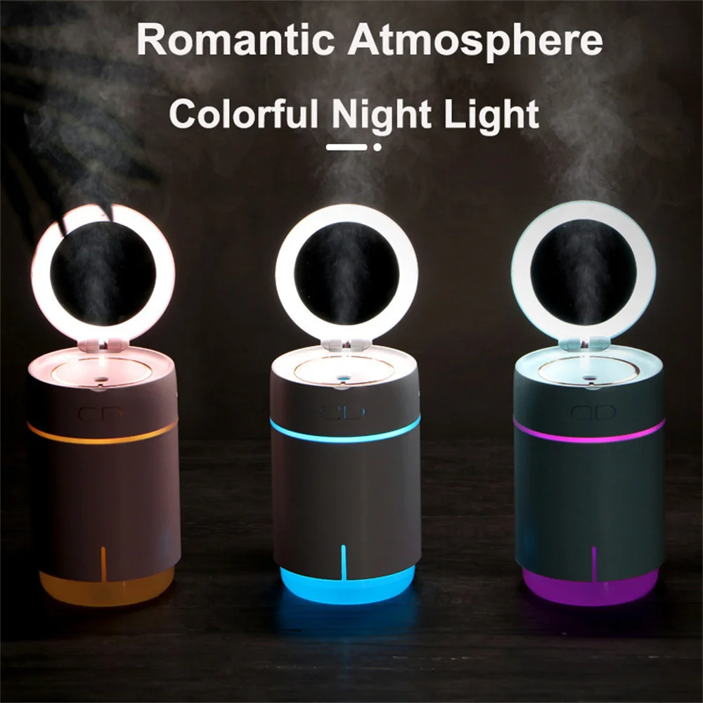 Professional Supplier Multifunctional Luminous Color Changing Mirror Humidifier