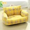 Respaldo a cuadros estilo británico (amarillo)