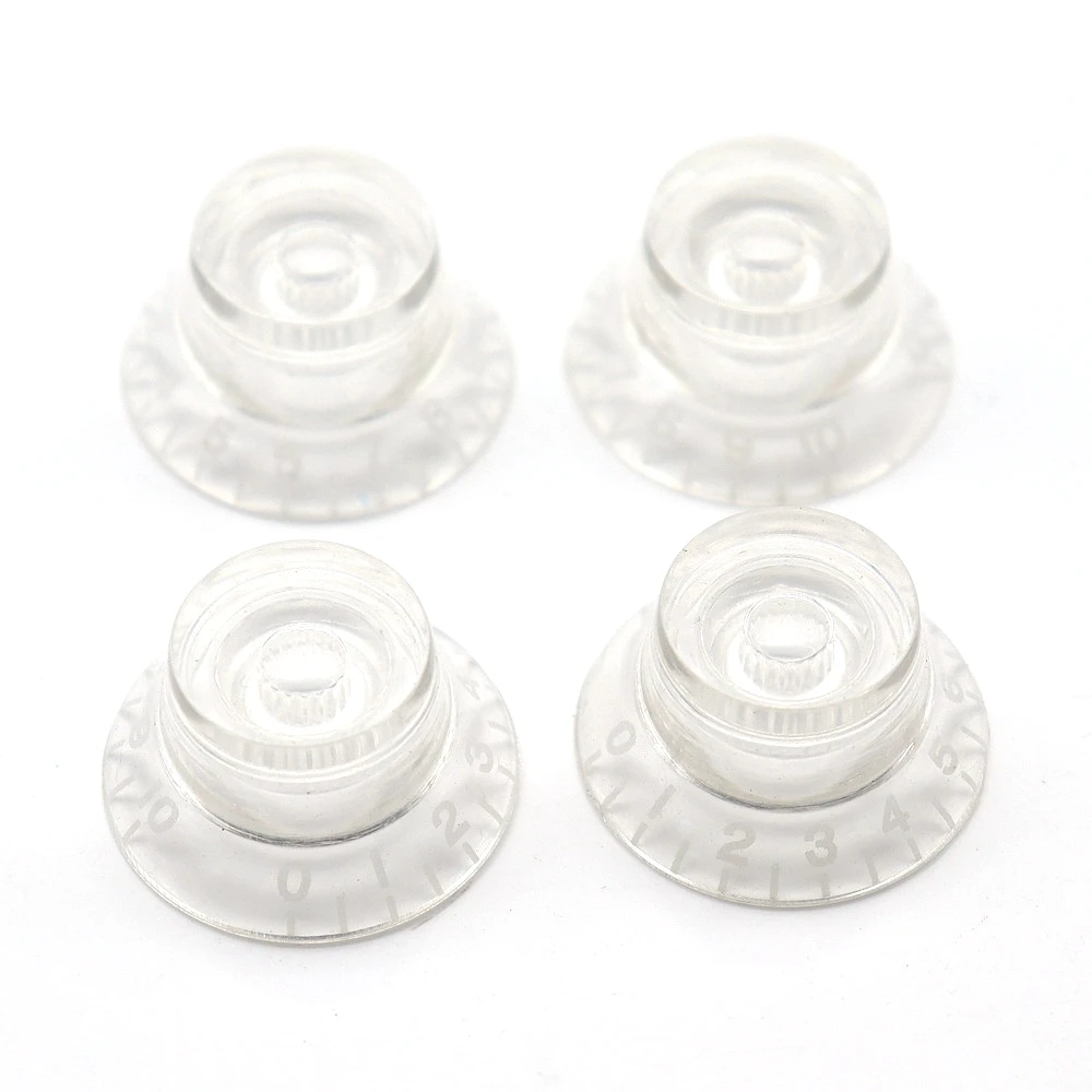 Multi Color Electric Guitar Volume Tone Knob Top Hat Straight Guitar Speed Control Knob Plastic