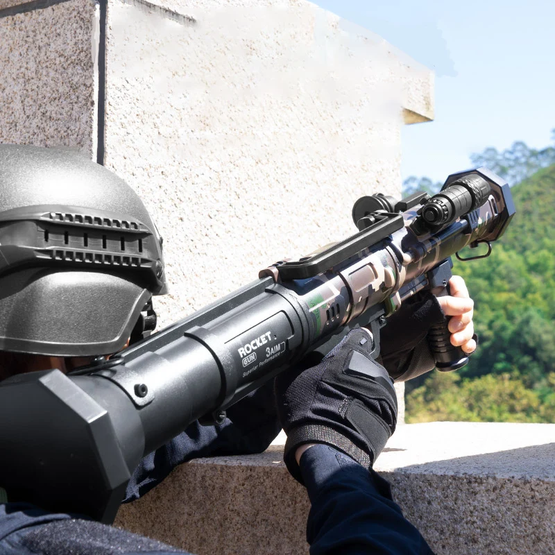 Launcher Can Fire Soft Bullets and Water Bullets Soft Bullet Toy Gun Shooting Game