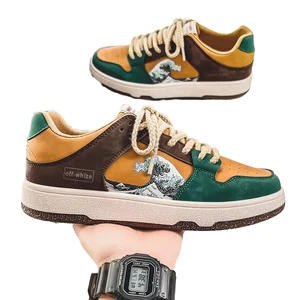 Men's Summer Breathable Mesh Fashion Court Sneakers Height Increasing PU Insole Lightweight Casual Sports Shoes