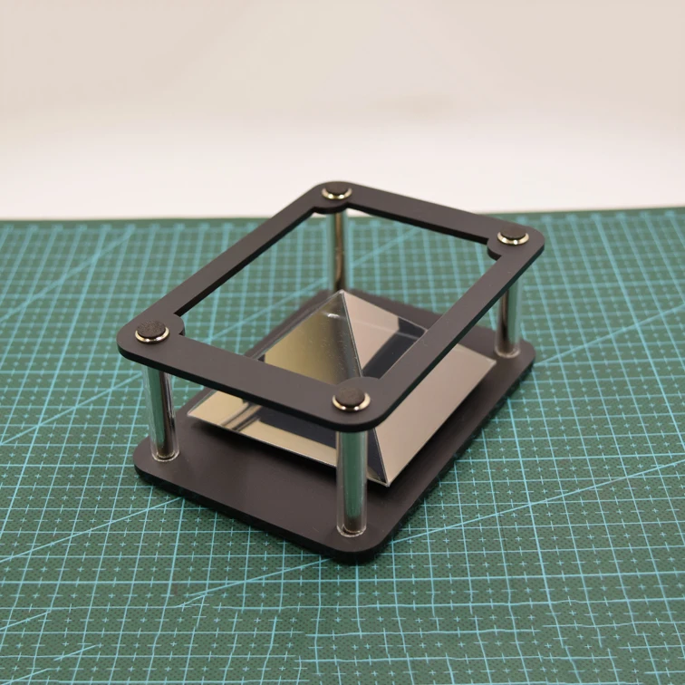 DIY Holographic Display 3d Holographic Projector Stand 3d Hologram Pyramid Box for Smartphone