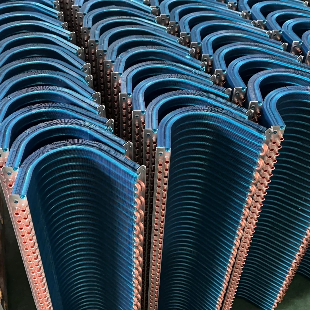 U/2C Customized U-Shaped Fin Tube Heat exchanger evaporator for refrigeration air-conditioner