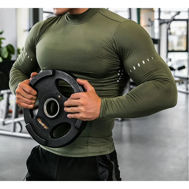 Breathable Quick Dry Men's Fitness T Shirt - Men's Fitness Apparel, Men
