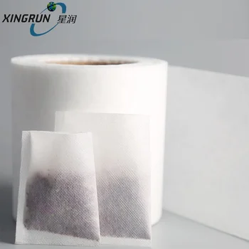 Biodegradable pla non woven fabric tea coffee bag packaging film filter roll