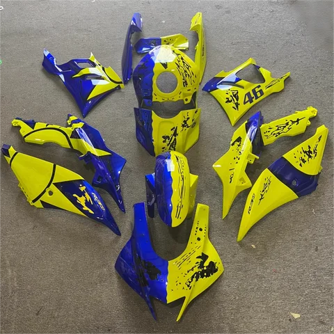 For YAMAHA YZF R3 R25  2014-2018 Customized Plastic Motorcycle Fairing Kit Customized ABS Plastic Fairing Kit