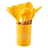 Juego amarillo de 12 piezas-1050g