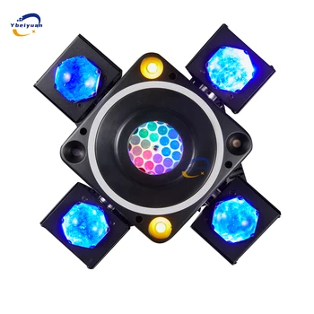 LED 5-in-1 Disco Light Infinite Rotating Strobe Beam With Light Effect DMX512 For KTV DJ Bar Christmas Party Stage Equipment