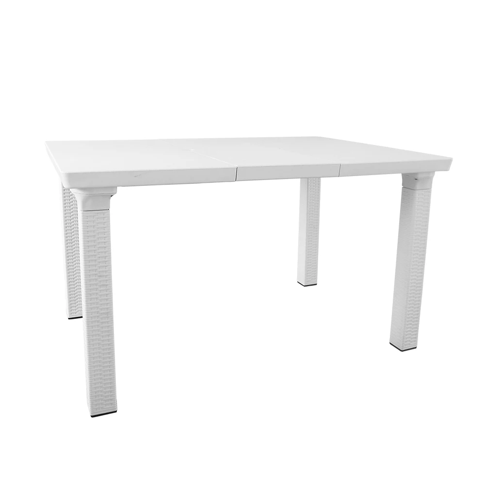 Высококачественный расширяющийся обеденный стол для сада в скандинавском стиле, наборы на 6 мест