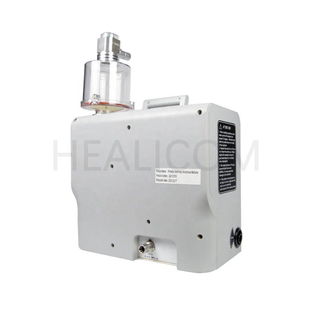 HEALICOM Medical Լավագույն Գին Օգտագործել Վետերինար և Անձրեւության Anestesia Mquinas Anestetic Machine