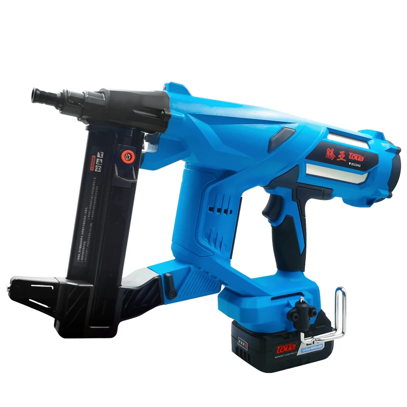 Toua DCCN40B Battery Nail gun Cordless Lithium electric drive Steel ...