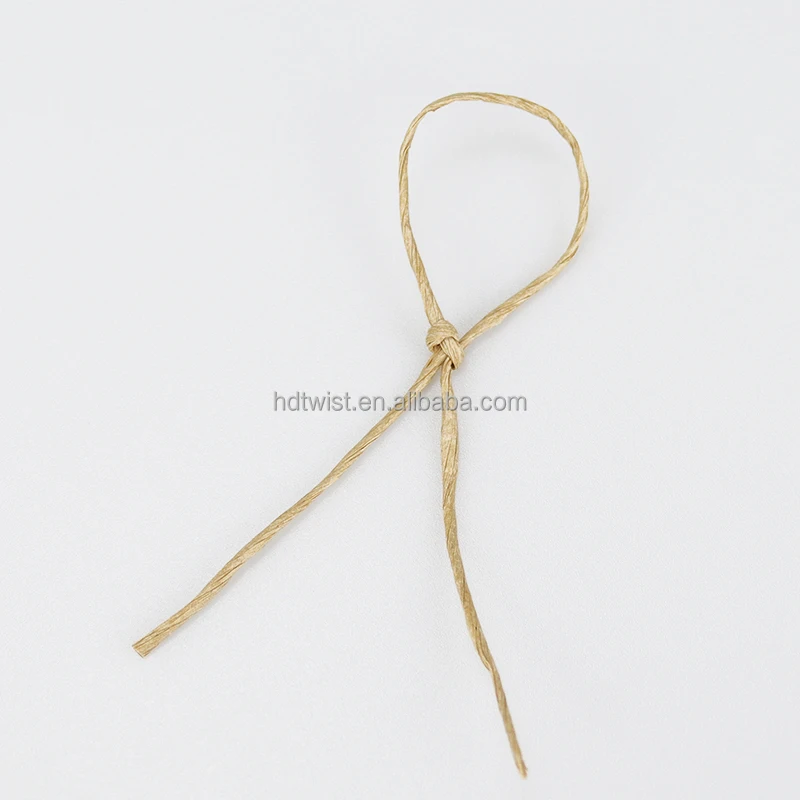 2mm Paper Bag String Twisted Craft Strings Cord Rope Paper Twist Ties
