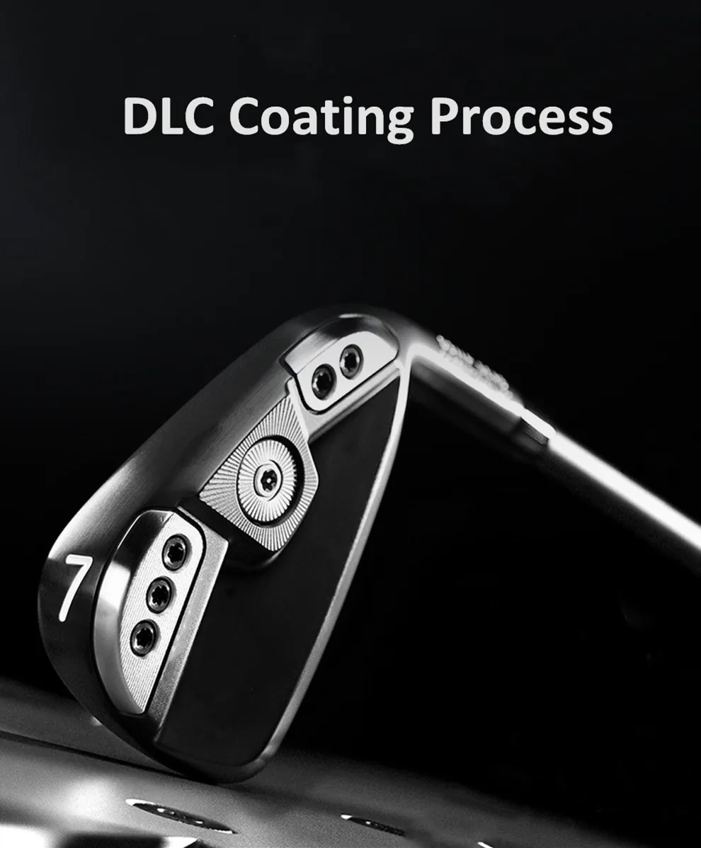 Customized Iron High Quality Wholesale Custom Logo OEM Black Men's Irons Forged Clubs ...
