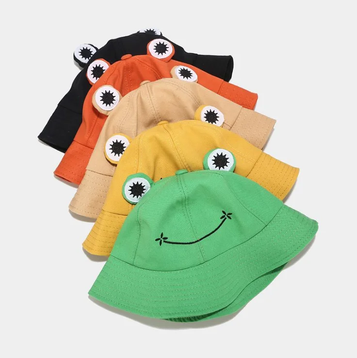 Fashion Frog Bucket Hat For Children 