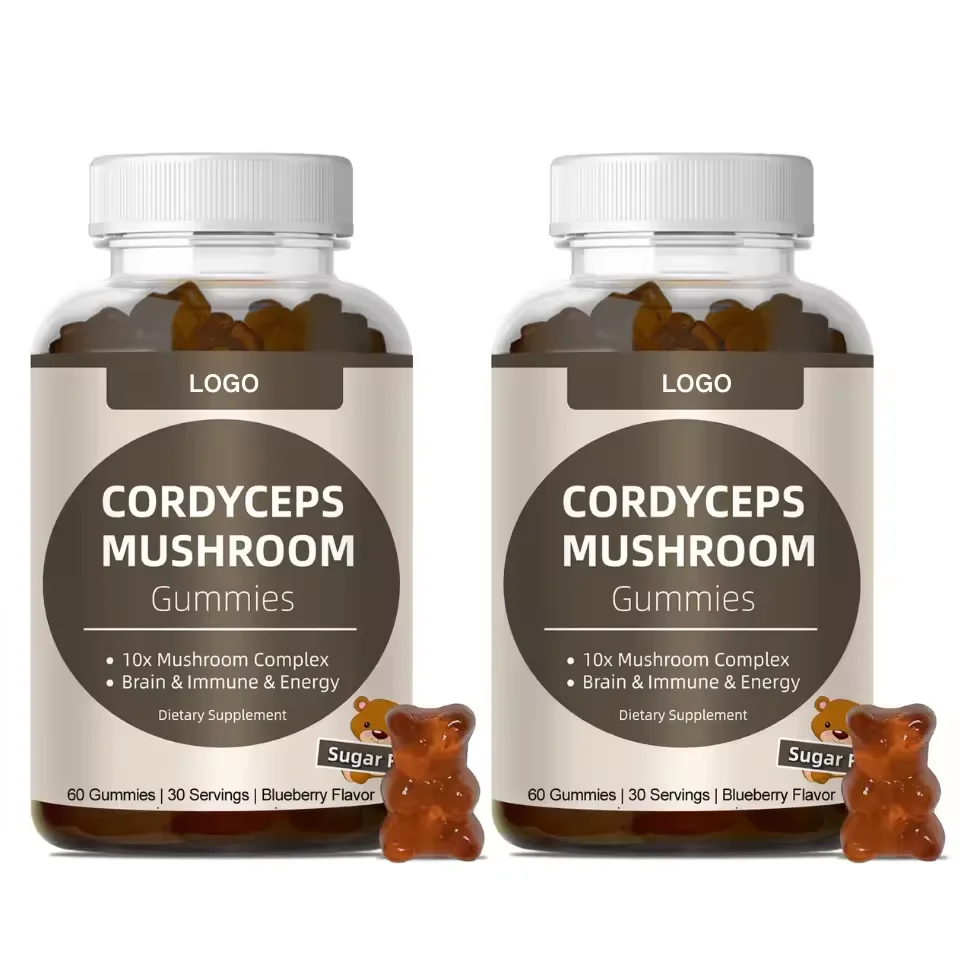 High quality organic Mushroom gummies for liver private label lion's mane mushroom gummy
