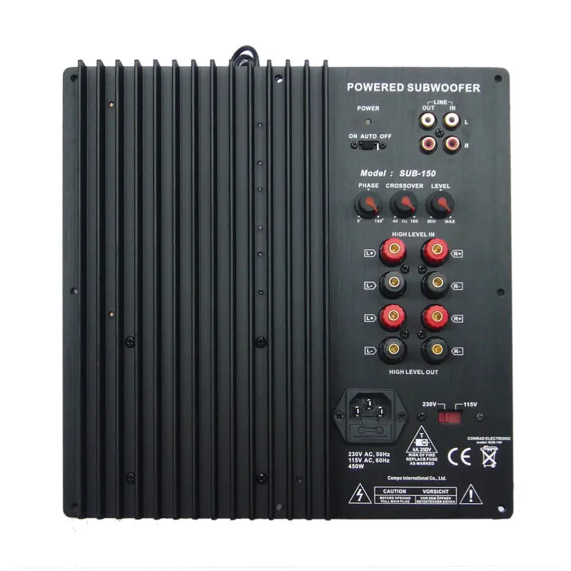Source 250W RMS Class AB Plate Amplifier Module With Equalizer Control on m.alibaba.com