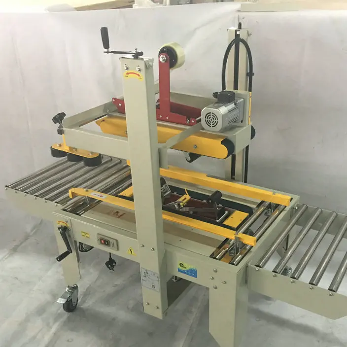 Semi Automatic Tape Box Carton Case Sealer Sealing Machine