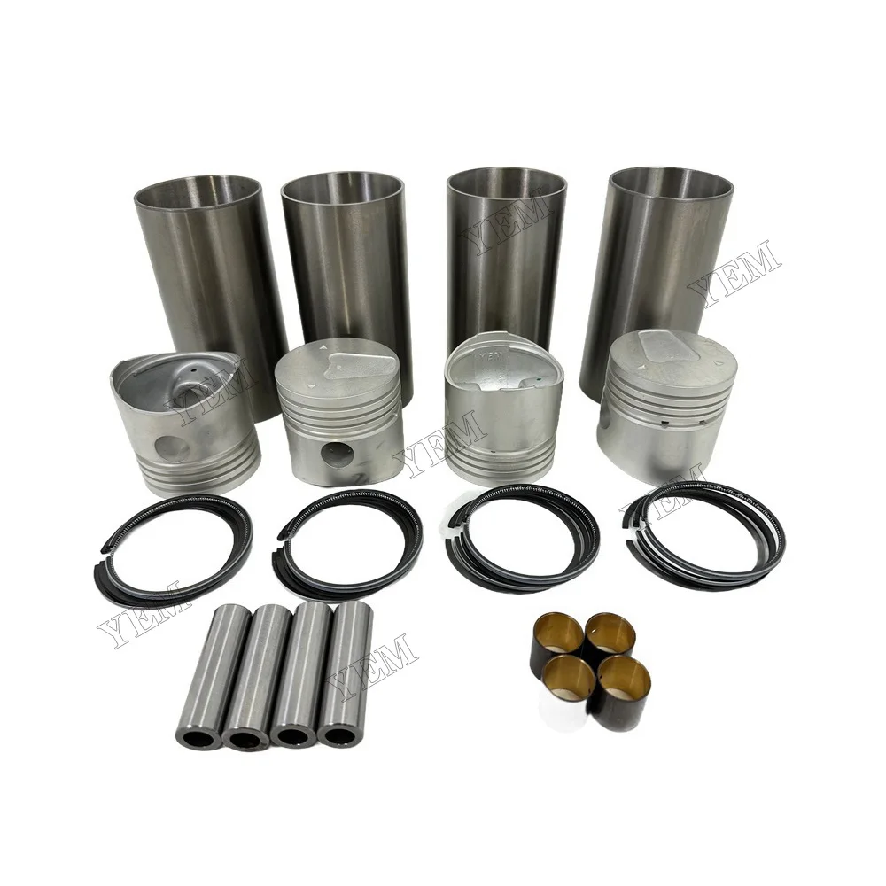 K4D Cylinder Liner Kit Fits for Mitsubishi Engine Rebuild Kit 6