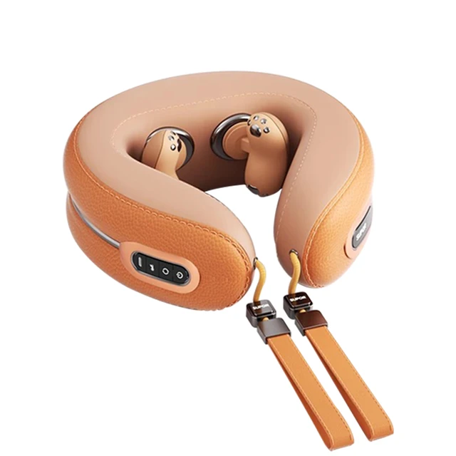 Multifunctional U-Shaped Neck Massager with Heat, Vibration, and Kneading for Car, Home, and Travel