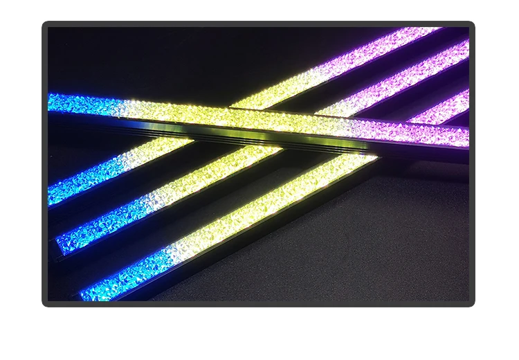 COOLMOON Diamond Ray 280mm Addressable 5V ARGB led strip Motherboard SYNC color Magnetic LED light bar for computer case