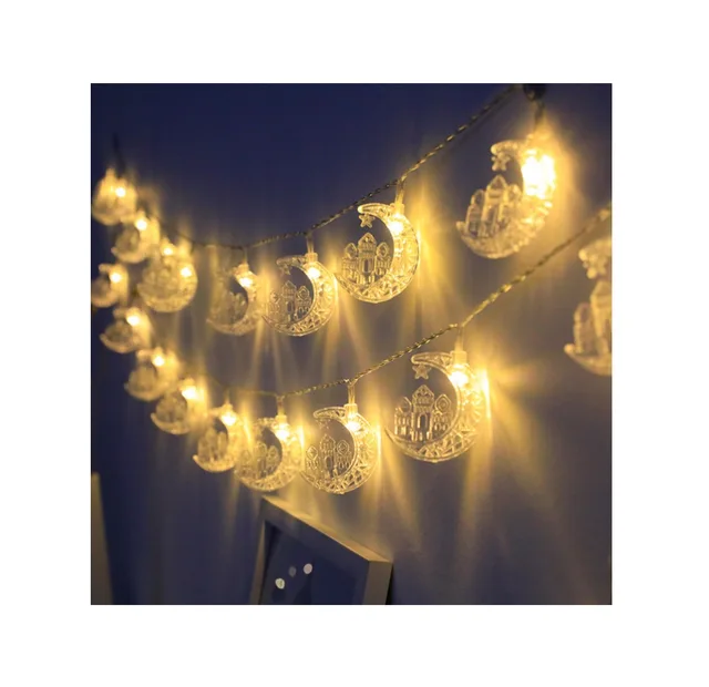 Moon & Castle type 1 Festive RGB Indoor Atmosphere Lights String IP44 Rated for Easter Home Decorative Purpose