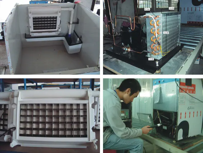 Mini 220V/110V Ice Cube Maker From China 30kg Storage Capacity with Pump Motor Bearing Core Components Produces Ice Blocks