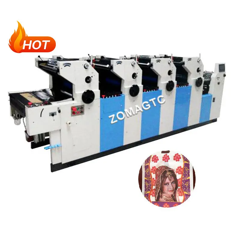 4 colour offset printing machine discount