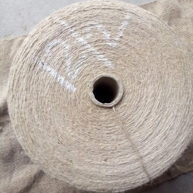 jute yarn ropes roll