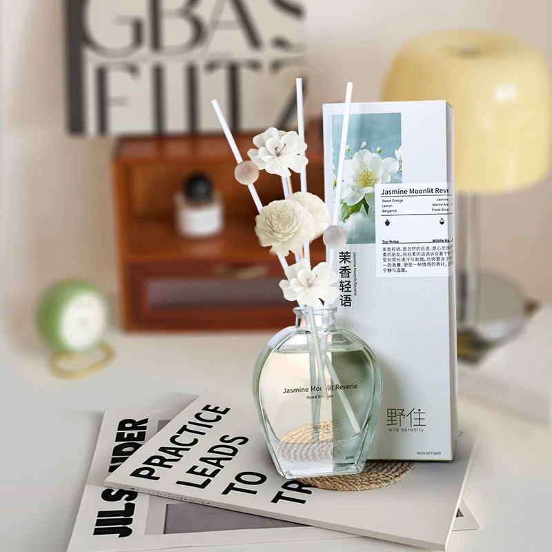 Customizable Brand Reed Diffuser Healthy Aromatherapy Set Essential Oil Fragrance Diffuser Household Decoration
