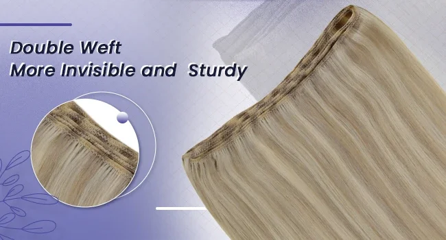 LaaVoo Human Hair Bundles Remy Hair Blonde Highlight Brazilian Straight Weave_voghion.com