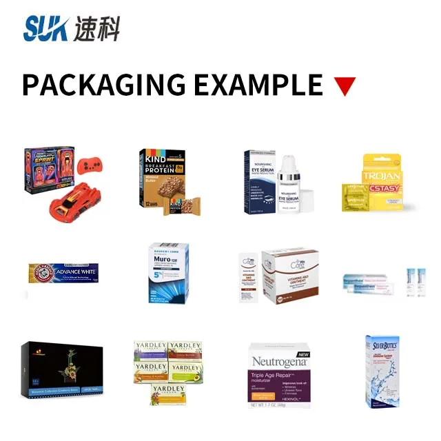 Fully Automatic High Speed Carton Box Packing Bottles Soap Boxed Cartoning Machine