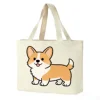 Puppy Canvas Tote Bag