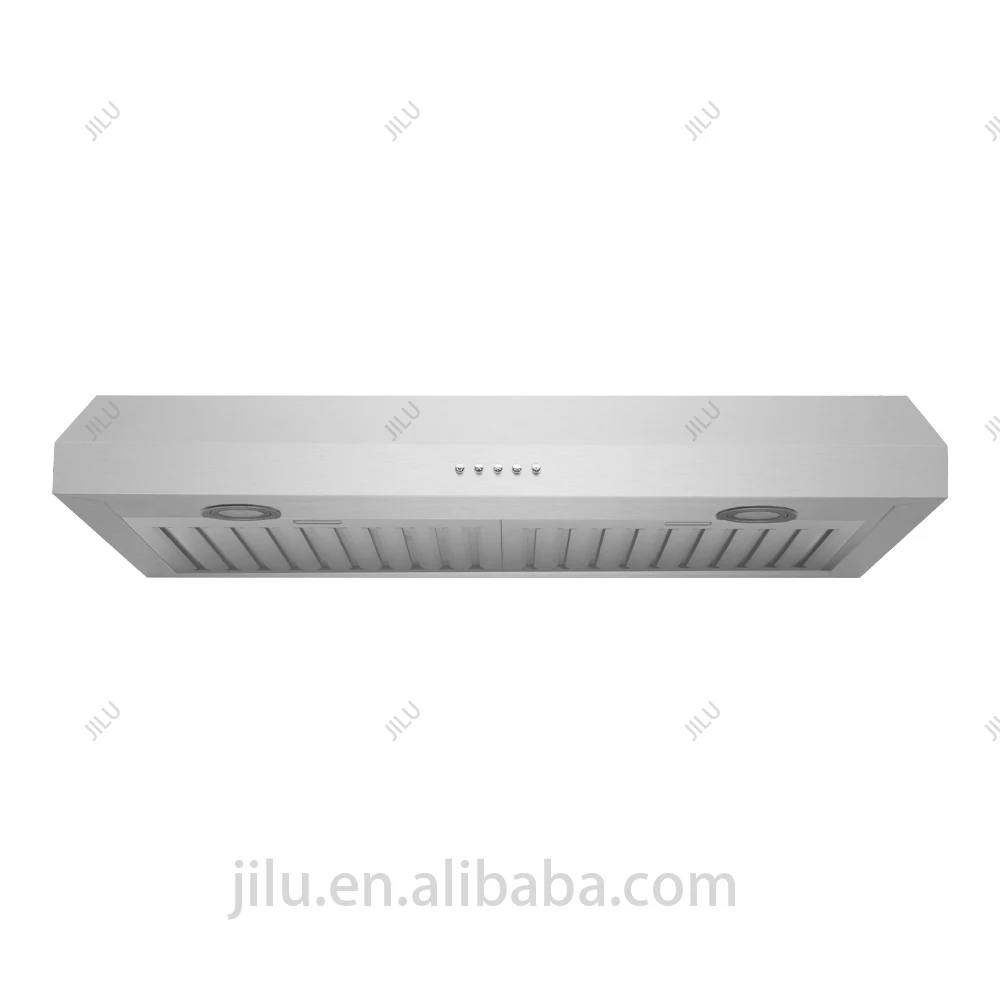 Modern Under Cabinet Household Electric Slim Range Hood Stainless Steel Housing for Kitchen Power Source factory