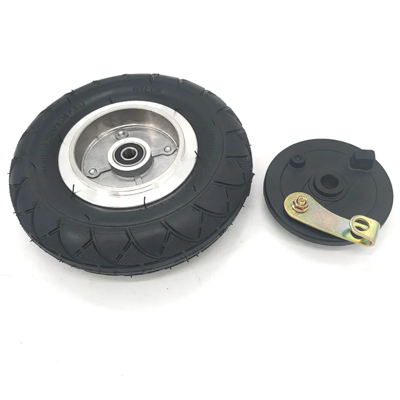 8 Inch Front Wheel Scooter with Drum Brake 200X50 Inflation Wheel Tyres Scooter for Xiaomi Mijia M365 Scooter Tire