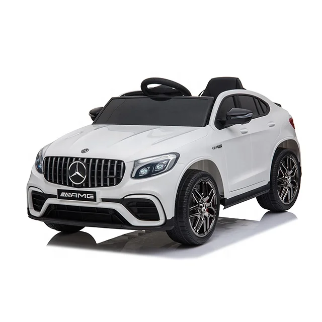 Licensed AMG GLC63S Powerwheels Ride on Car Kids Electric Battery Toy Car 12v Children Electric Car