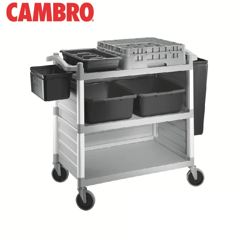 Cambro KD Service Cart Black