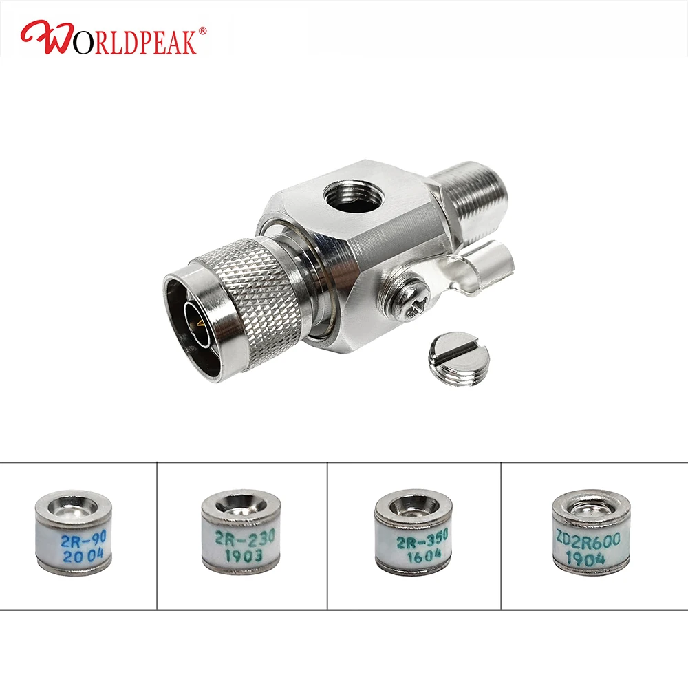 thumbnail image 2 of Eightwood LoRa Helium Lightning Arrestor For 868/915MHz – N-Male To N-Female, 2-Year Warranty 2 of 6