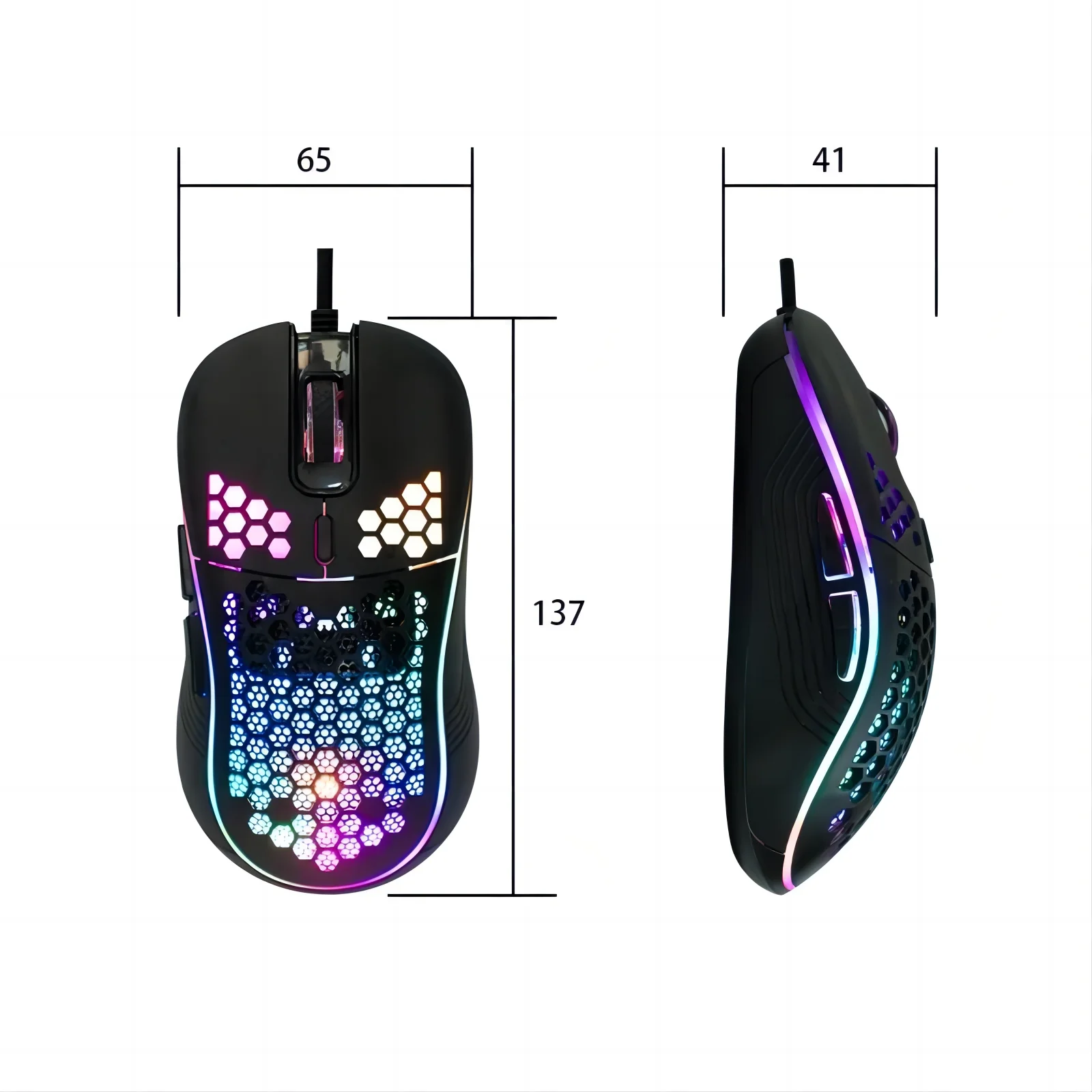 Razer Cobra - Mouse Da Gioco Cablato Leggero Chroma RGB (leggero Da 57g - Foto 9