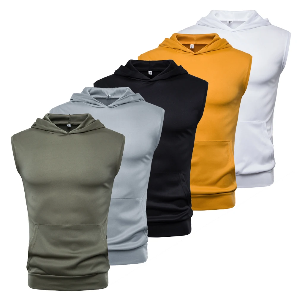 Sleeveless Bodybuilding Hoody