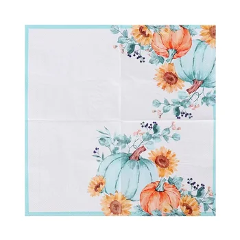 napkin manufacturers directly supply custom hot stamping printed paper napkins