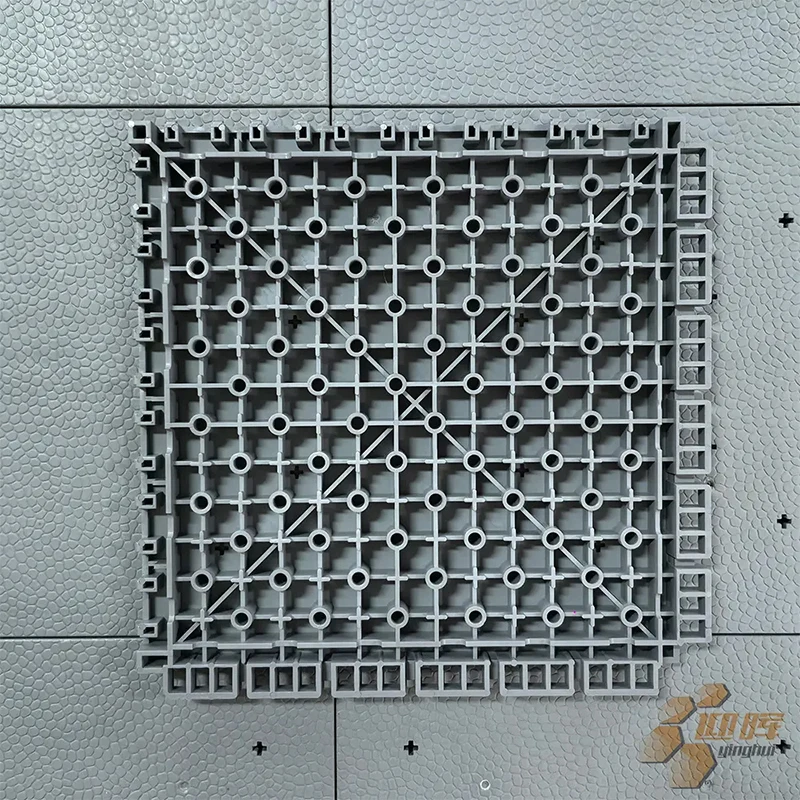 First Quality Multi-color Interlocking Sports Flooring Tiles Ideally for Outdoor Pickleball Court