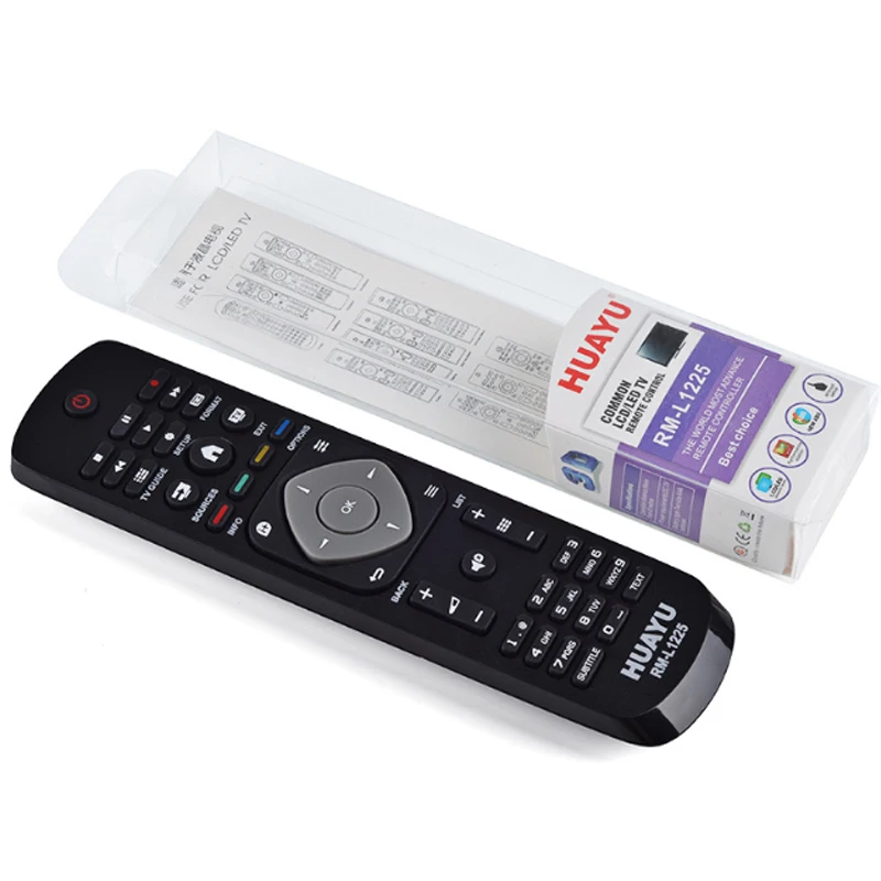 VINABTY Telecomando Infrarossi RM-L1225 Per TV Philips – Sostituzione Diretta Per Modelli 47PFH4109/88, 32PHH4009, 50PFH4009