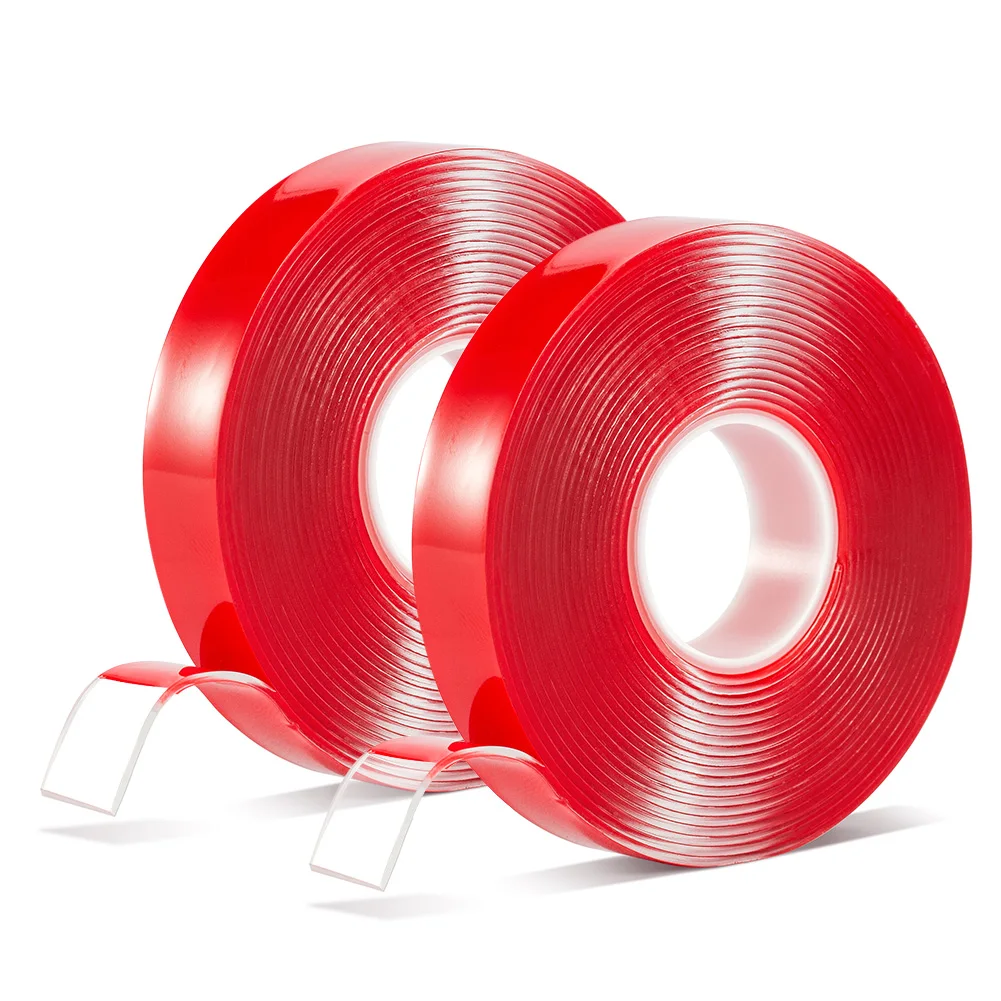 High Quality Red Film Double Sided Acrylic Adhesive Nano Tape Buy