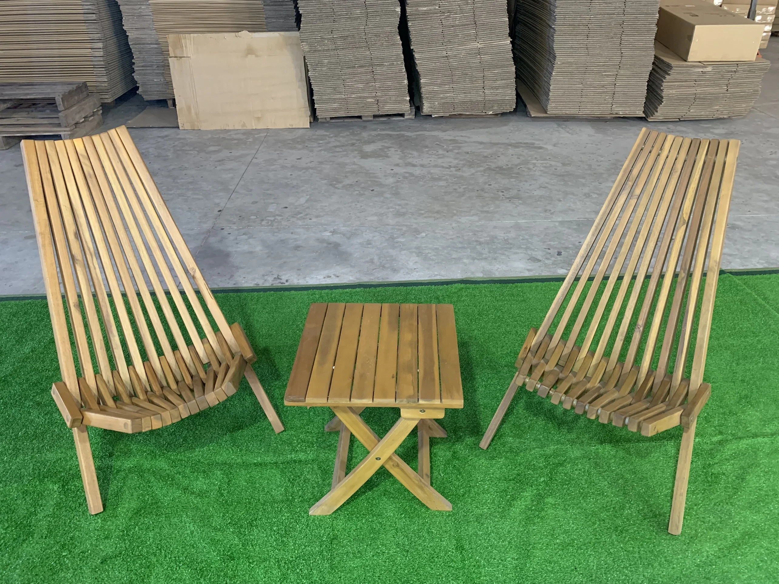 Высококачественный вьетнамский деревянный уличный рыболовный стул из акации/деревянный пляжный для