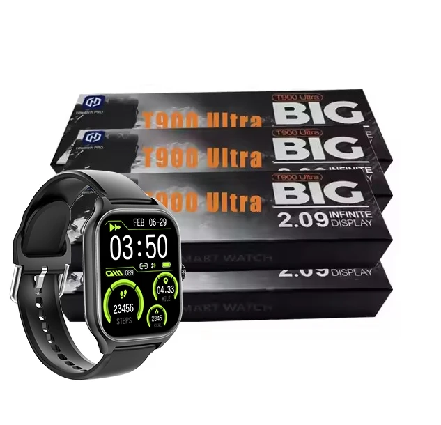 Ultra2 Pro Max T800 T900 Smart Watch 2.09 Inch Series 8 9 TFT Display Square Shape Answer Call Function